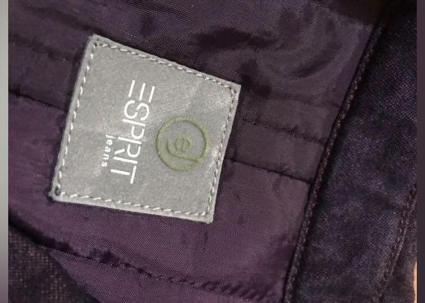 Esprit coat (Category: Coats, Jackets and Outerwear) located in Quezon City. Submitted by maydeclutters (Listing ID 1052849479, Image 2). Description: Perfect for winter Purple denim No flaw Used only once Fits small to medium.
