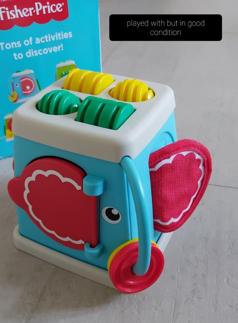 fisher price take and turn activity cube