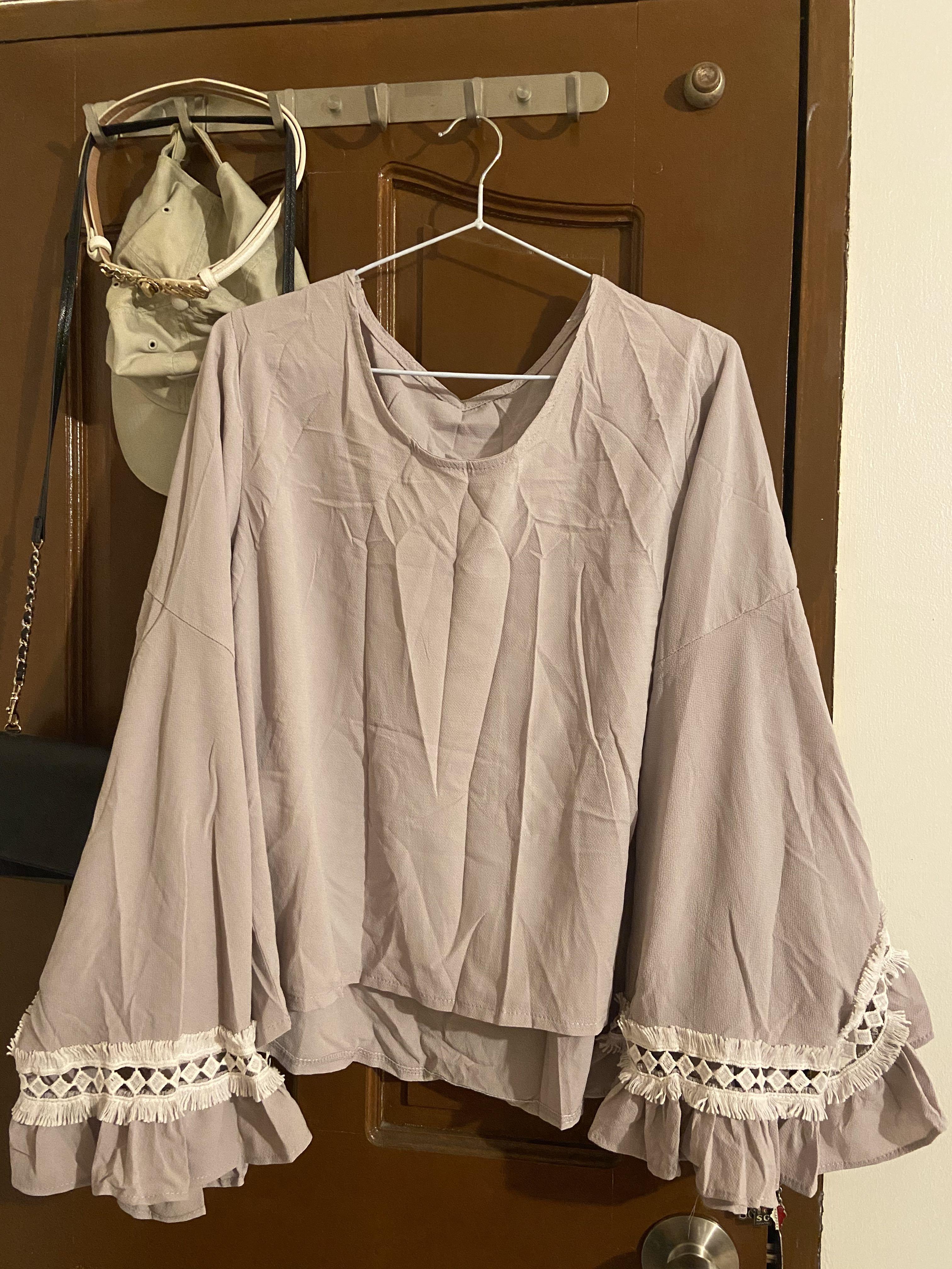 Flowy boho top sale