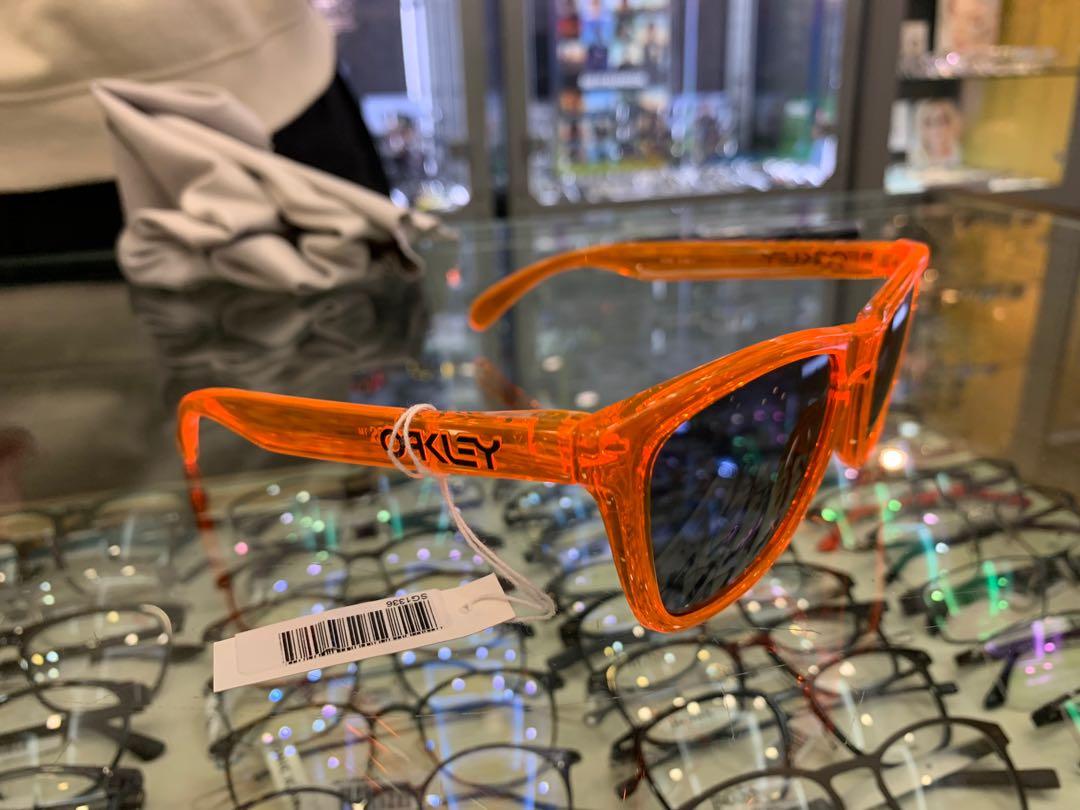 Oakley outlet frogskins orange