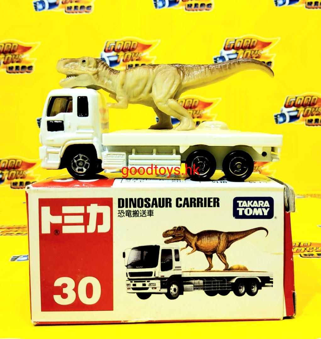 中古品takara Tomy 30 Dinosaur Carrier 恐龍搬送車 興趣及遊戲 玩具 遊戲類 Carousell