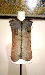 GAUDI Brown Leopard Top