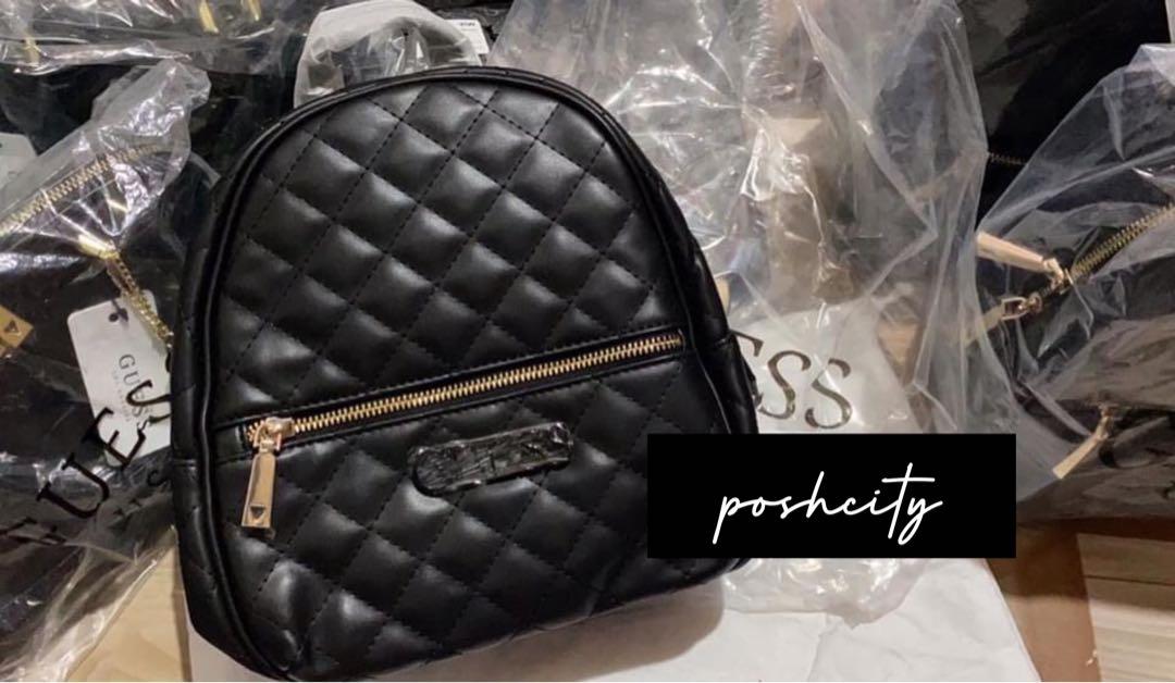 Guess elliana quilted mini backpack sales