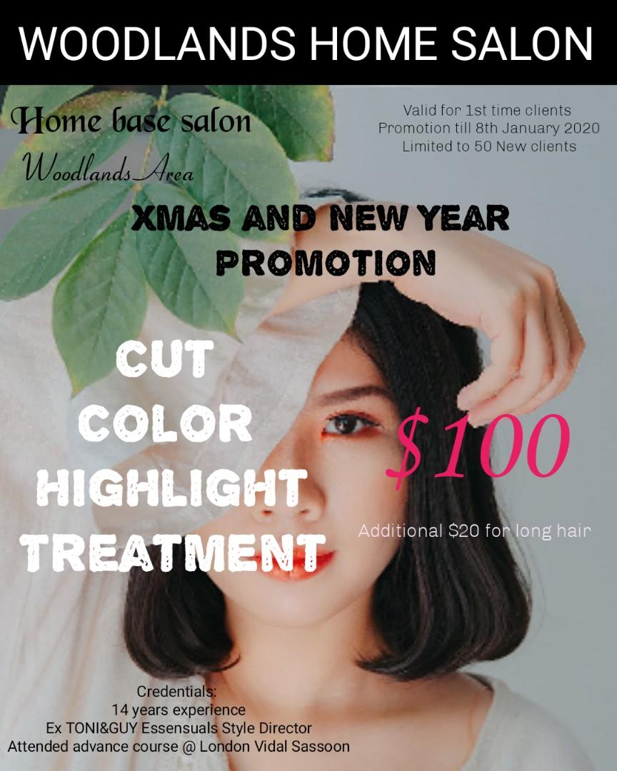 Hair Cut Hair Color Haircut Haircolor Highlights Treatmen Home Hair Salon Lifestyle Services Beauty Health Services On Carousell