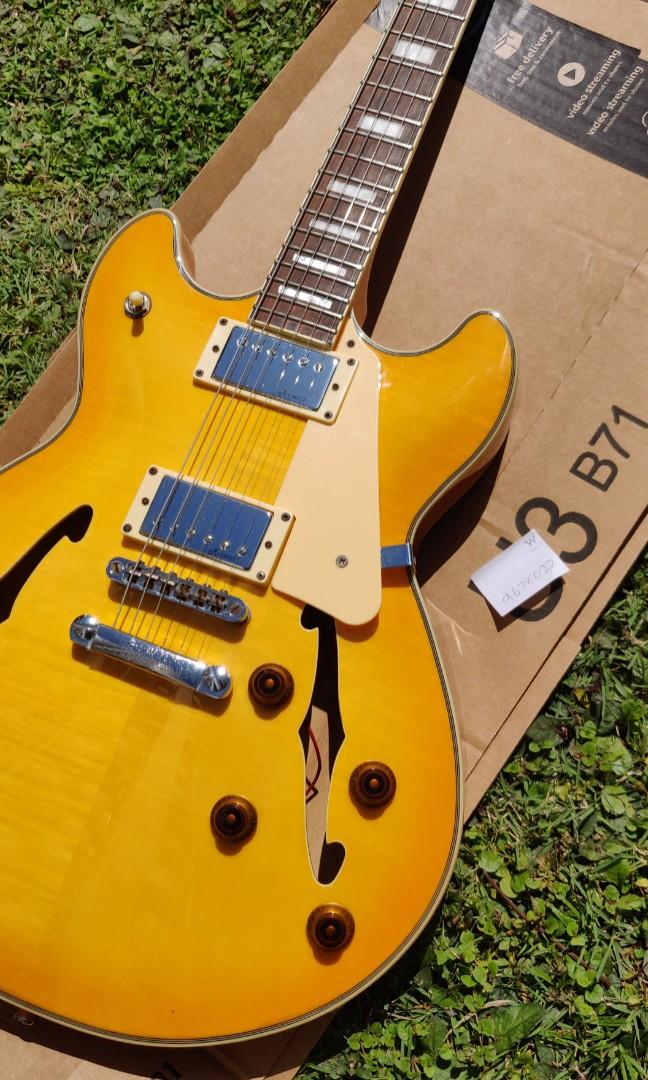 Harley Benton HB35 Plus Lemon Drop, Hobbies & Toys, Music & Media