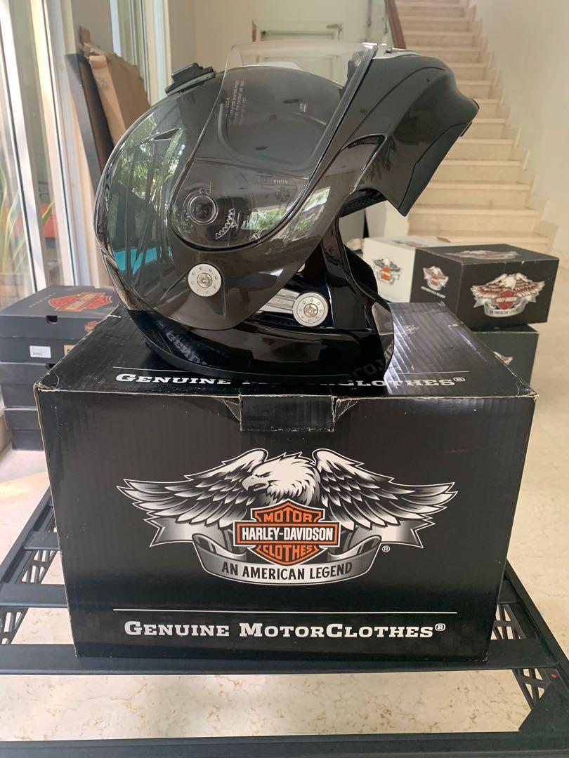 Harley-Davidson Helmet (Helm) Original Type STEALTH Flame ...