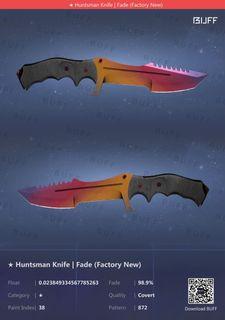 Huntsman Knife Fade