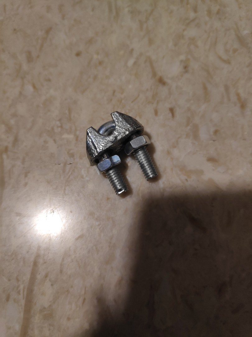 IKEA Detolf additional shelf & metal clamps, Furniture & Home Living