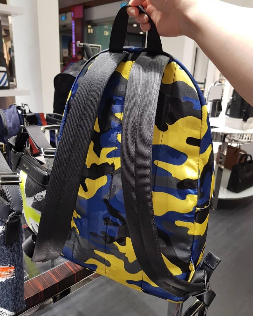 INSTOCK SALE Michael Kors Kent Backpack Camouflage Men s Fashion Bags Backpacks on Carousell