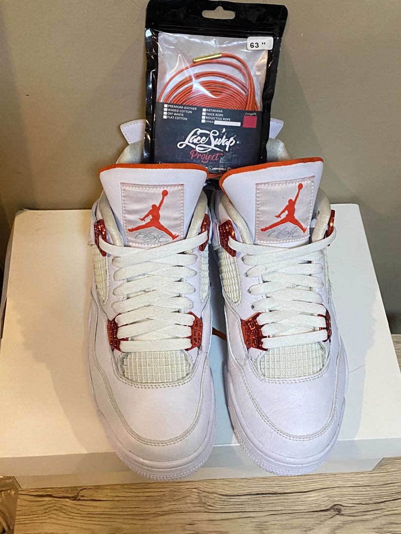 metallic orange jordan 1