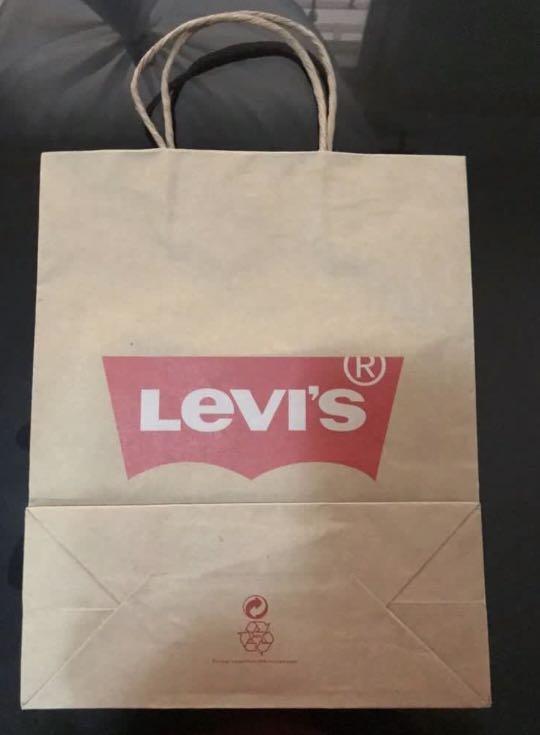 Levis paper bag top