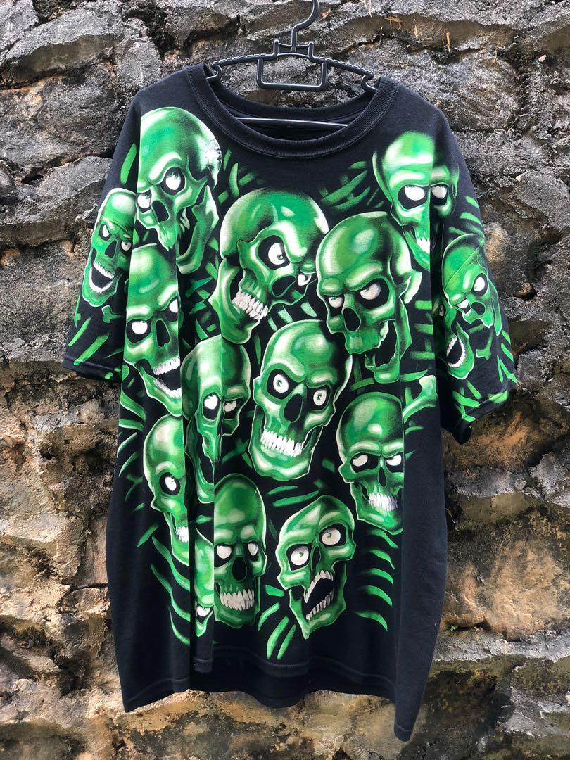 Travis scott sale skull tee