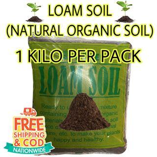 Loam soil for plants and gardening 1kg/pack