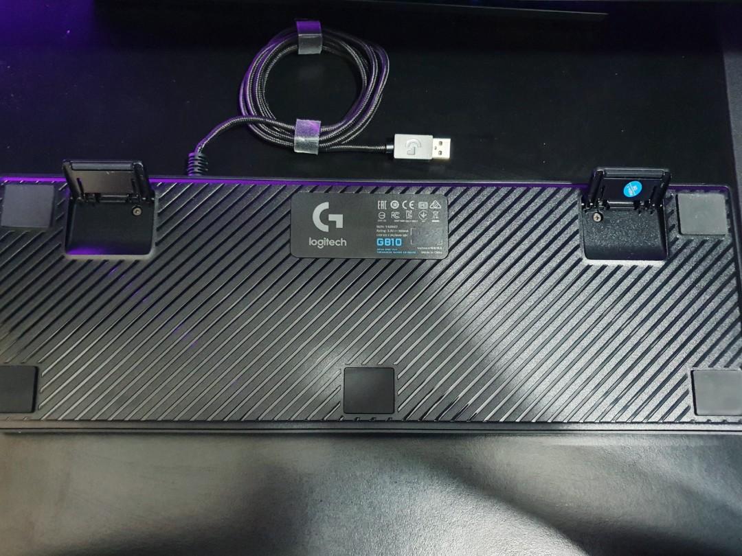 (New Keycaps) Logitech G810 Orion Spectrum RGB Mechanical Gaming ...