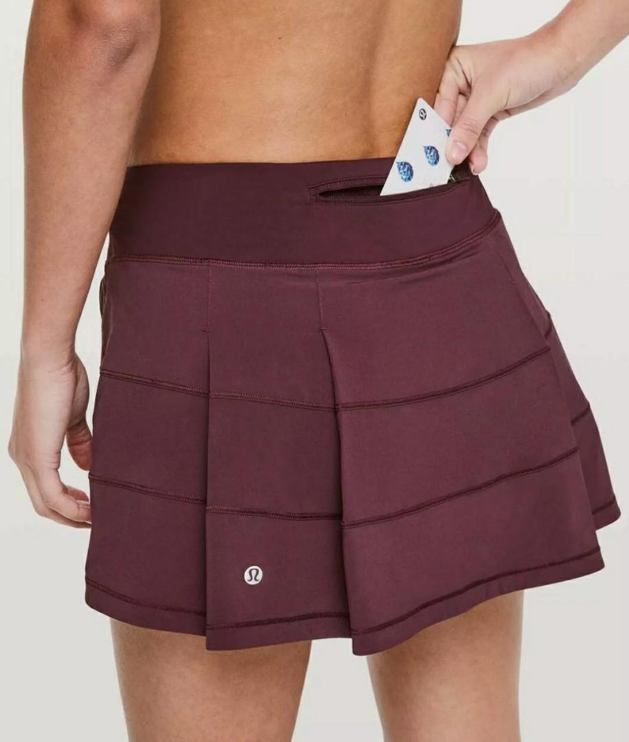 Lululemon Pace Rival Skirt Tall Women s Fashion Activewear on Carousell