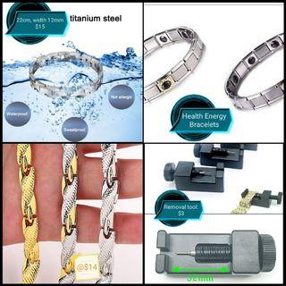 Magnetic health bracelets