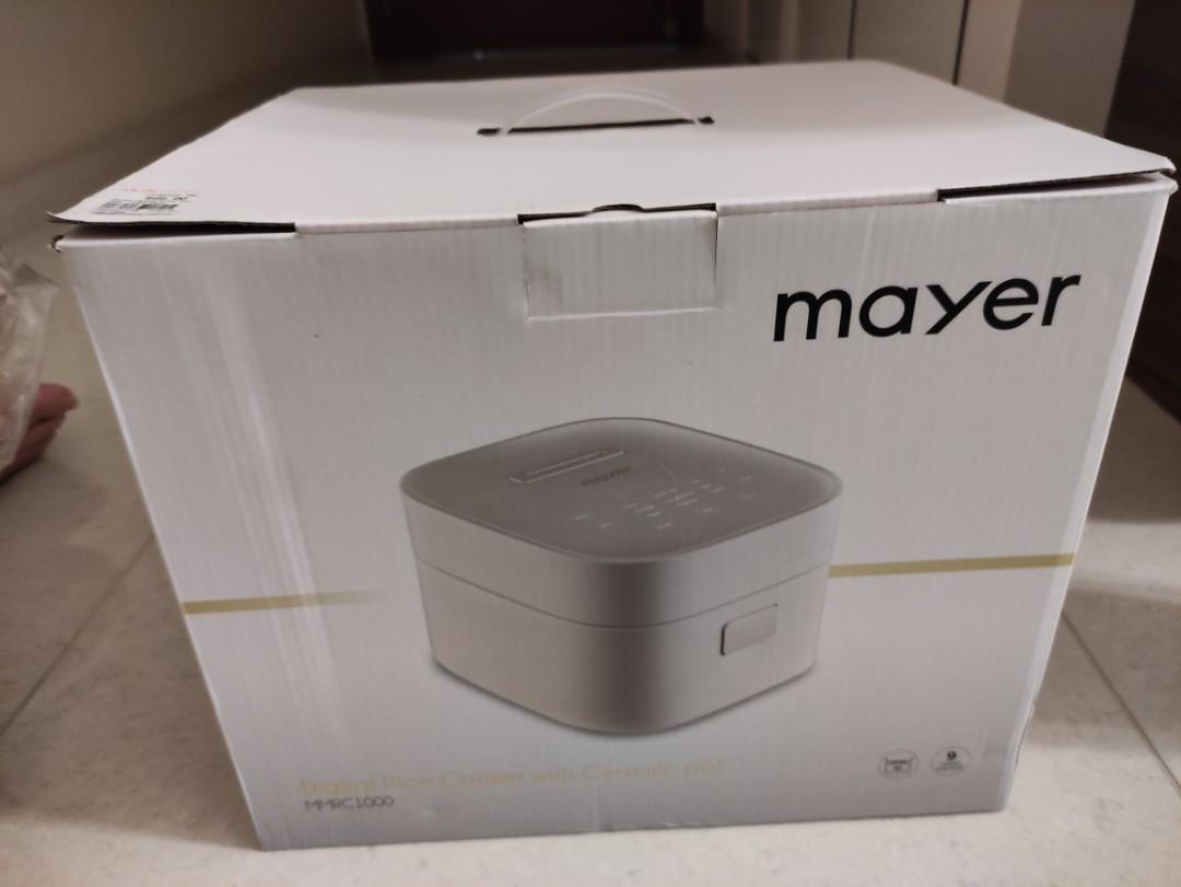 Mayer digital rice cooker MMRC1000, TV & Home Appliances, Kitchen