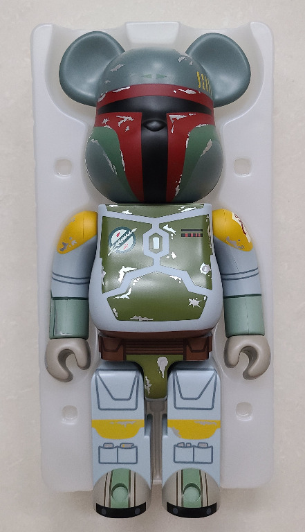 Medicom Bearbrick 400% Starwars Stussy Boba Fett Be@rbrick Star 