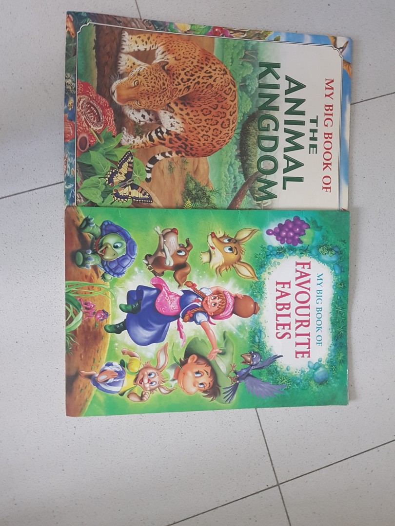 my big book of favourite fables the animal kindom books stationery children s books on carousell