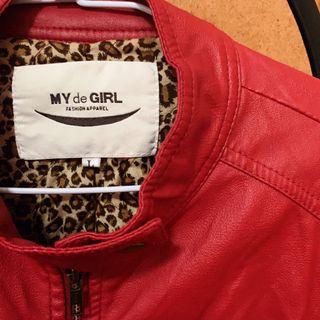 ［My de Girl] 時尚風格皮衣
