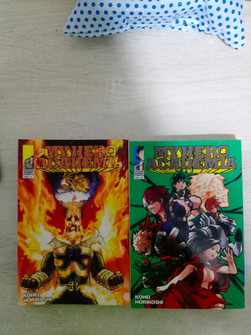 My Hero Academia Volume 21 And 22 Books Stationery Comics Manga On Carousell