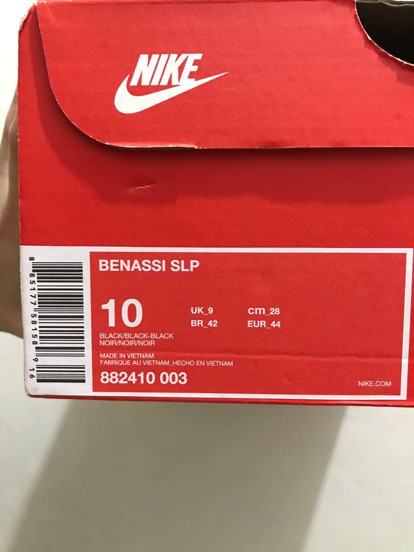 benassi slip recovery shoes