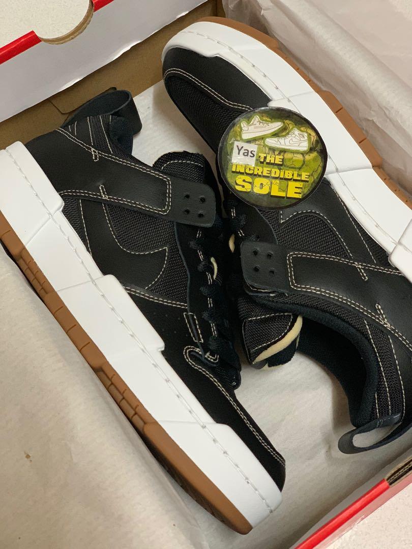 dunk low disrupt black