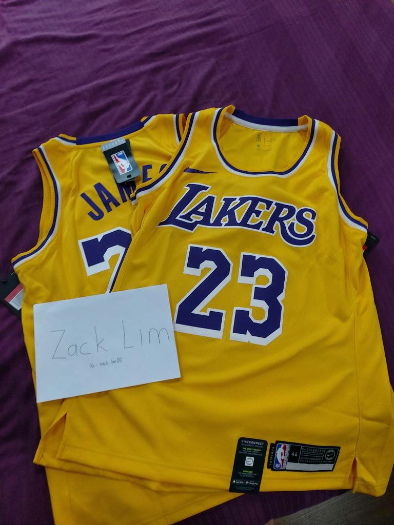 LeBron James Los Angeles Lakers Nike City Swingman Jersey Men'