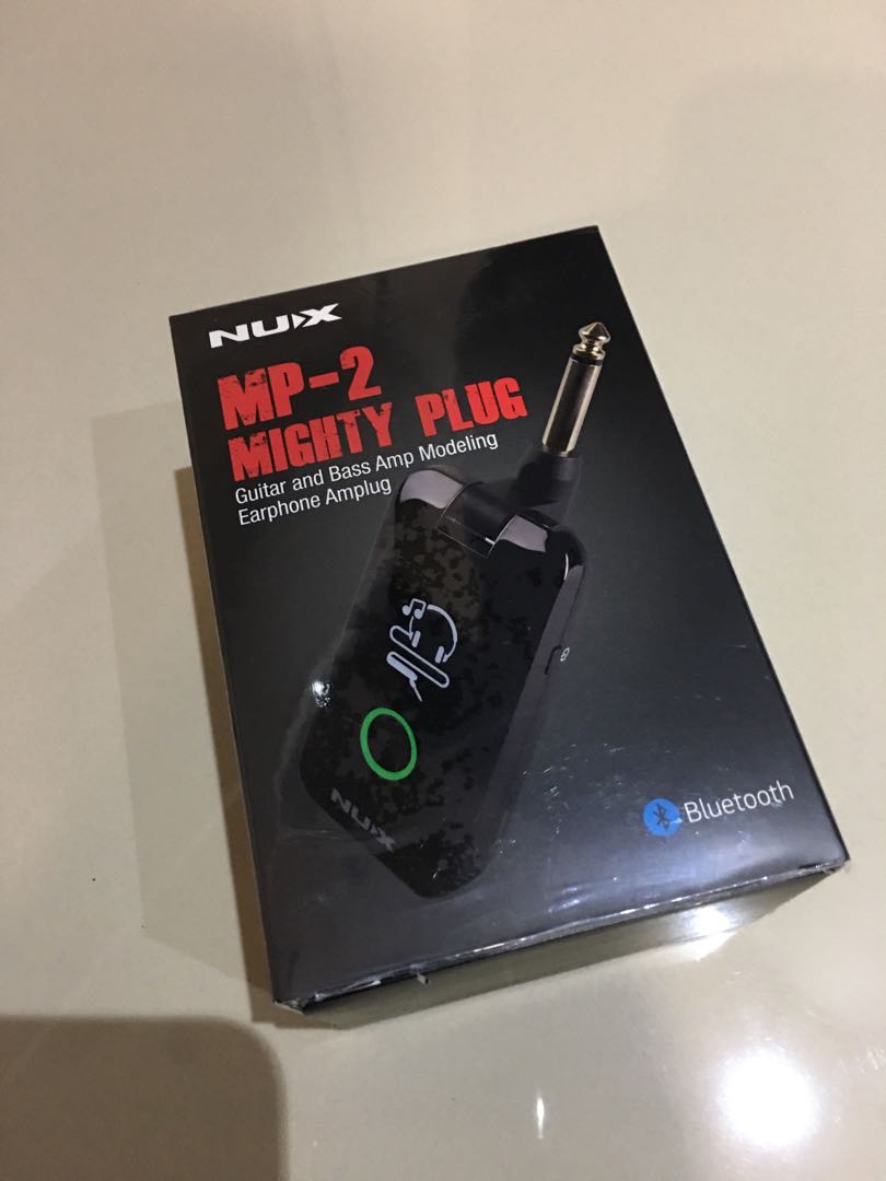 nux mighty plug wireless bluetooth headphone guitar amplifier
