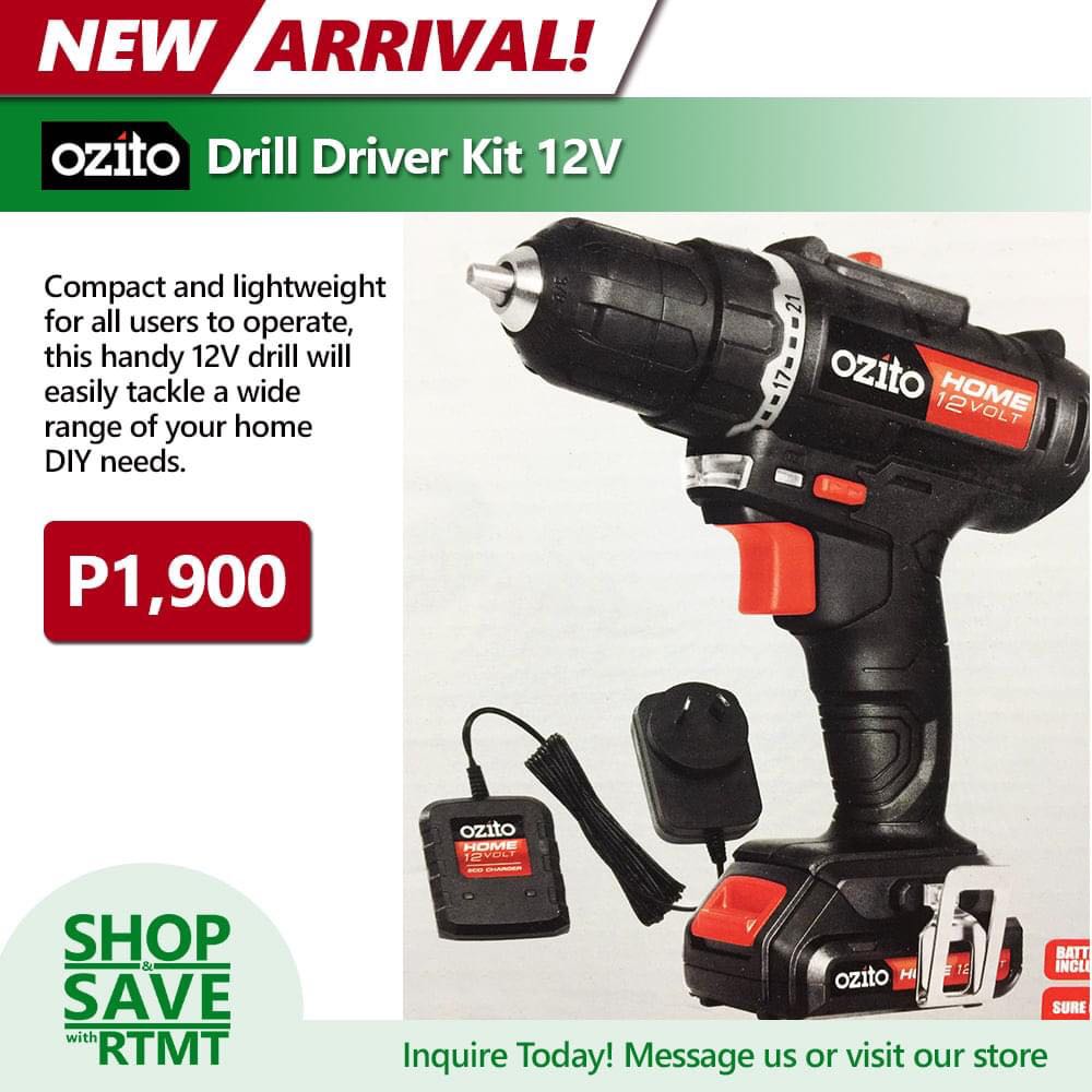 Ozito home 12v drill driver kit review best sale
