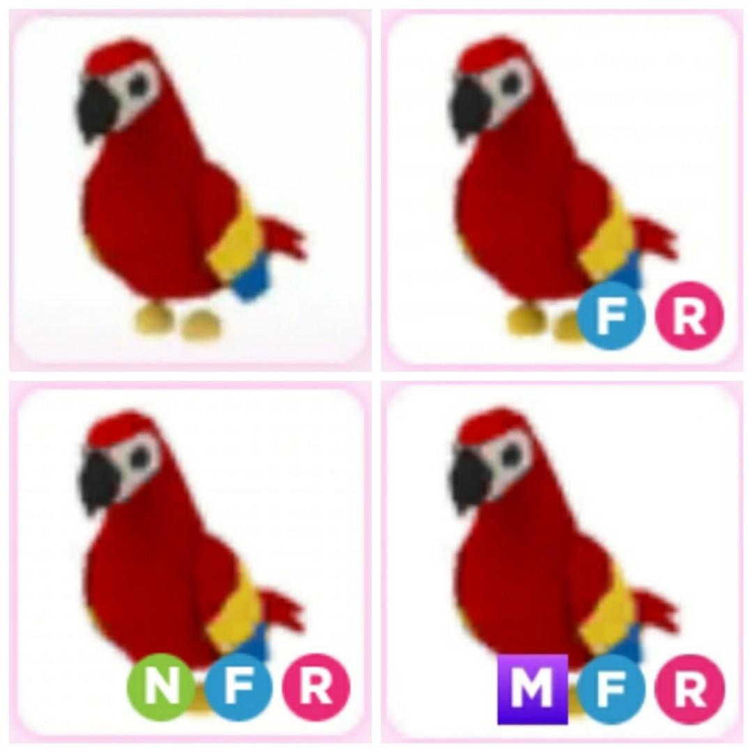 adopt parrot nfr normal mfr fr roblox pet accounts gift