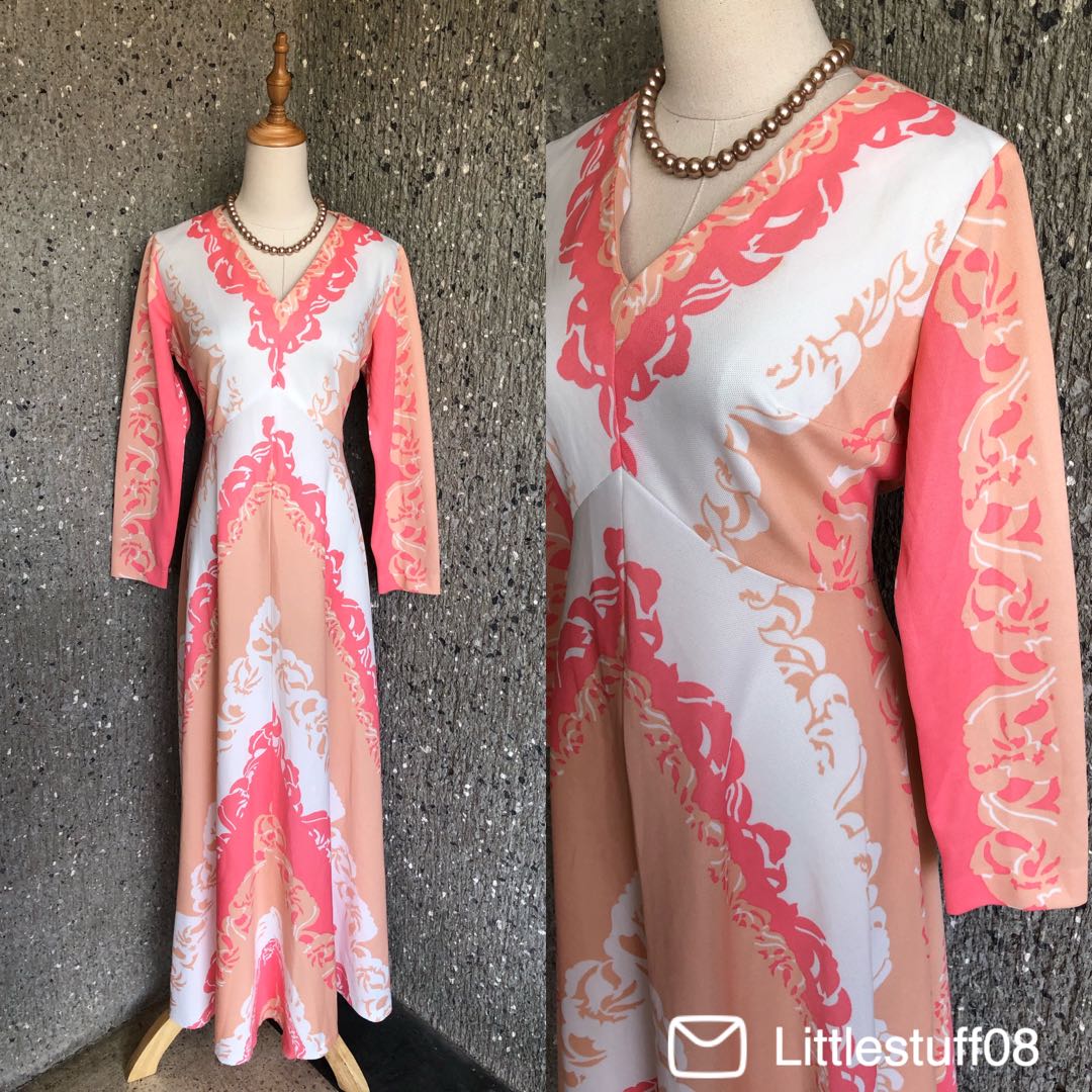 Pastel Color Maxi Dress, Women's Fashion, Dresses & Sets, Dresses on Carousell