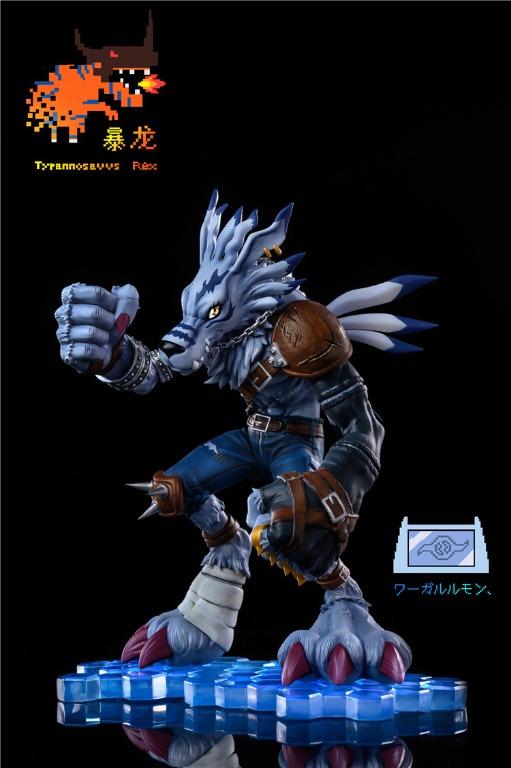 PO T REX STUDIO DIGIMON ULTIMATE SERIES WEREGARURUMON STATUE