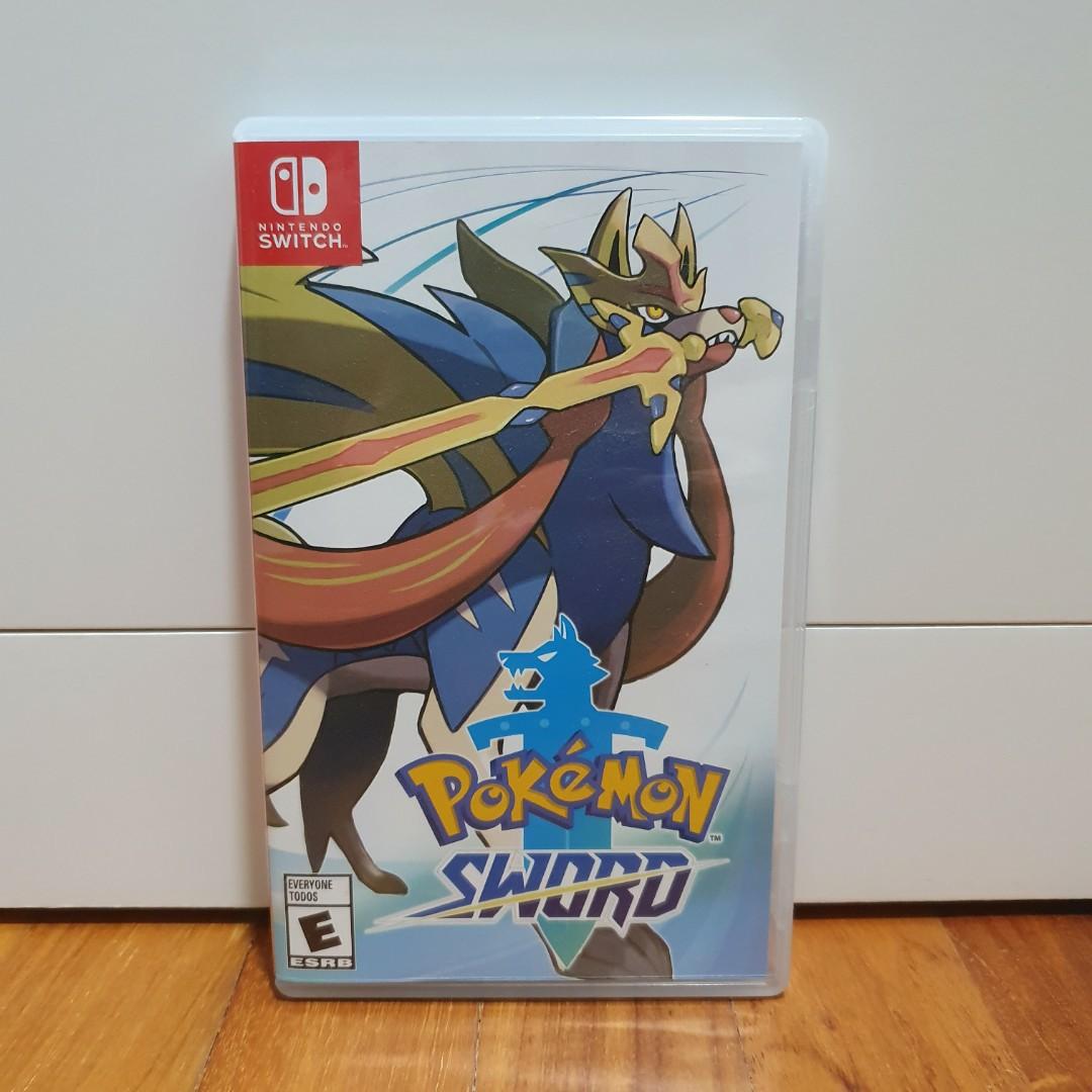 Pokemon Sword Nintendo Switch Game Local Version Toys Games Video Gaming Video Games On Carousell