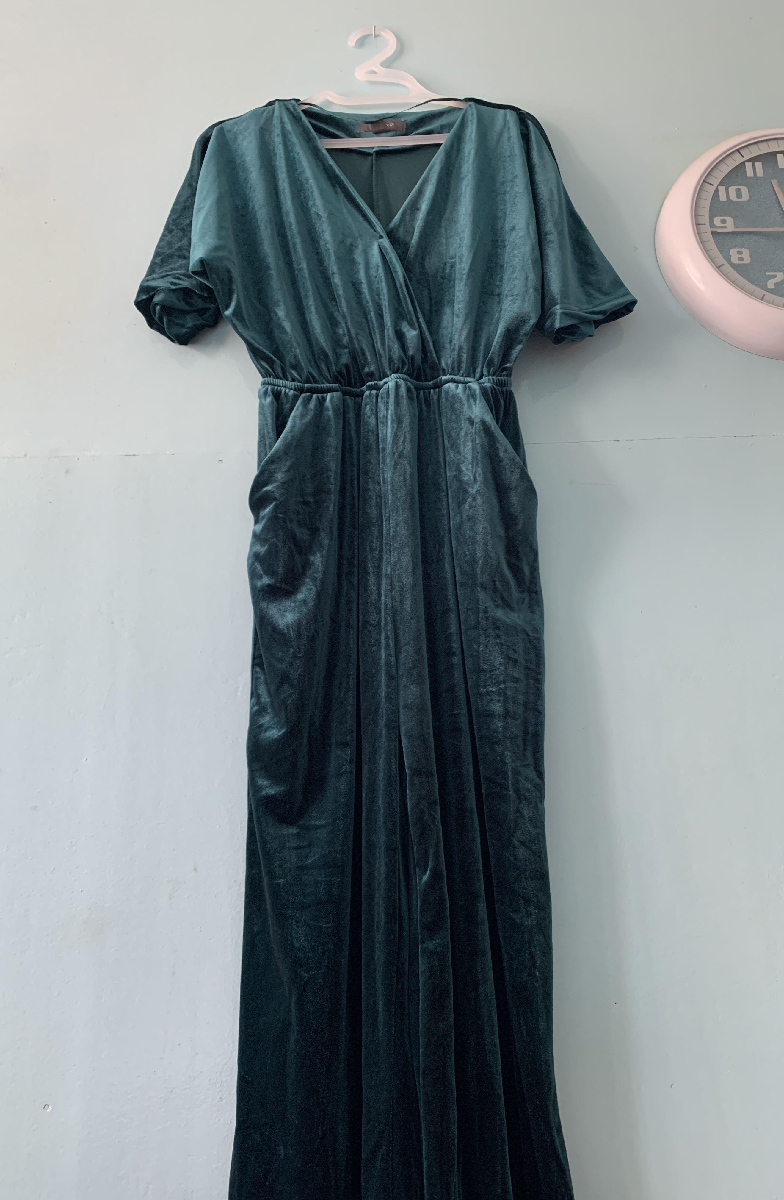 Primark Velvet Jumpsuit Women s Fashion Dresses Sets