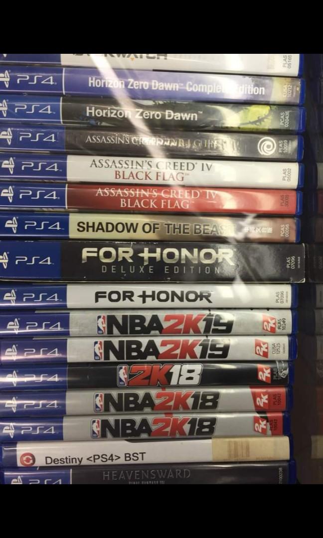 2nd hand ps4 games greenhills