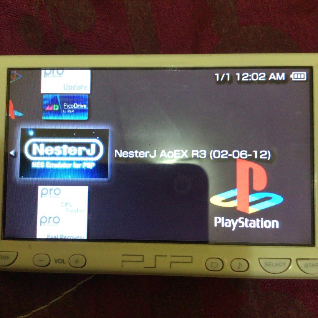 Psp Slim With Emulator Can Play And With Games Of Gba Sega Ps1 Toys Games Toys On Carousell