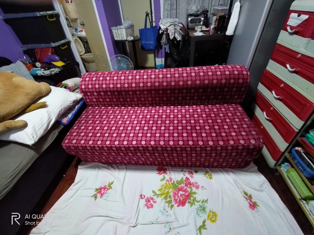 Queen Size Sofa bed URATEX, Furniture & Home Living, Furniture, Bed