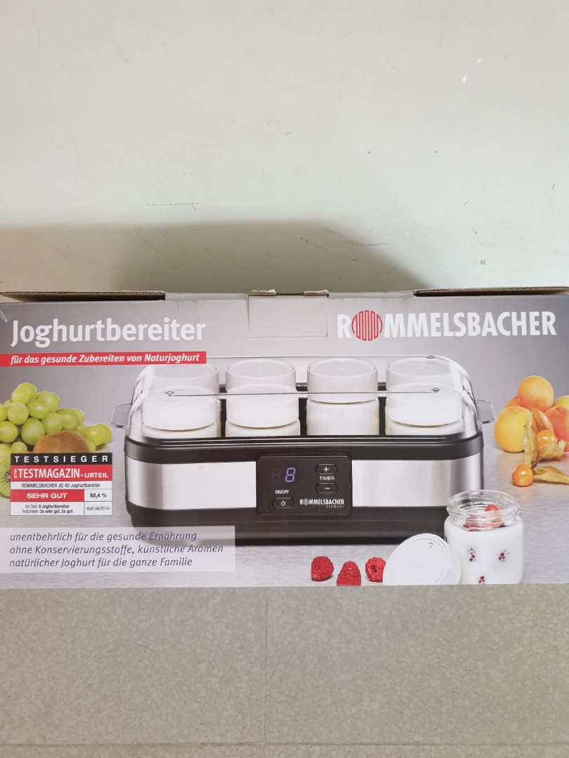 ROMMELSBACHER ( Yogurt Maker), Home Appliances, Kitchenware on Carousell
