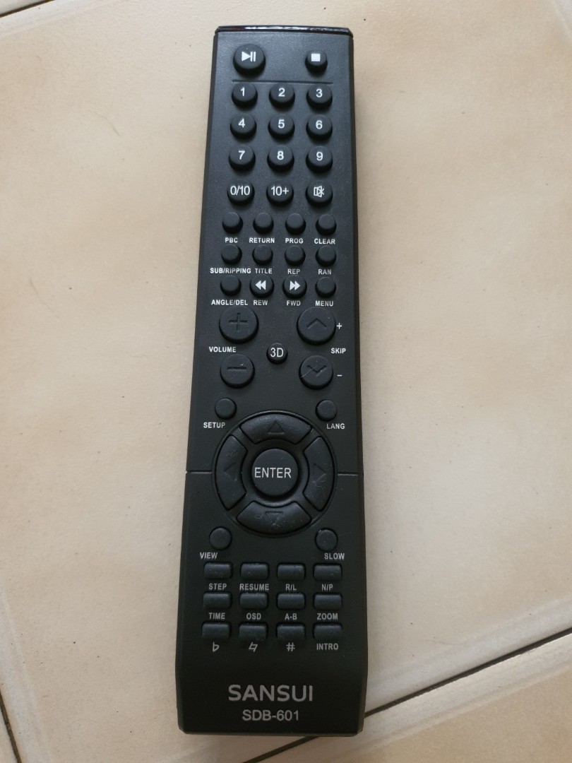 Sansui Remote Control, Free Items on Carousell