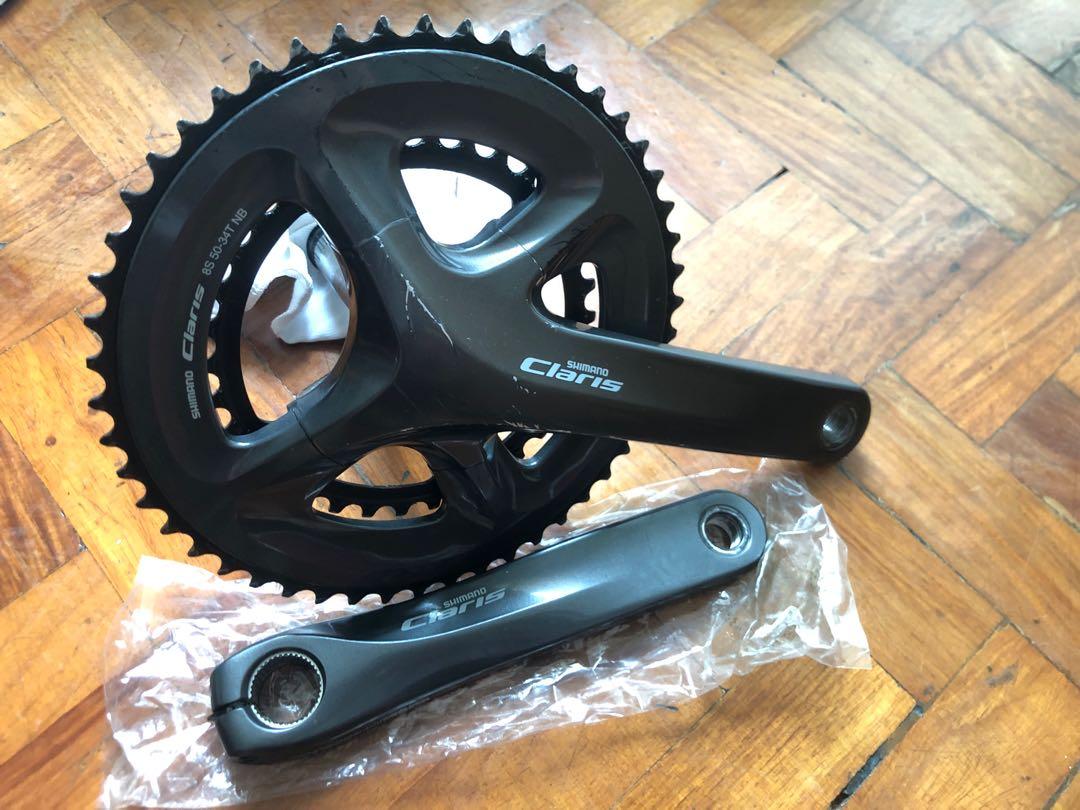 Shimano Claris R2000 Crankset w bottom bracket and FREE