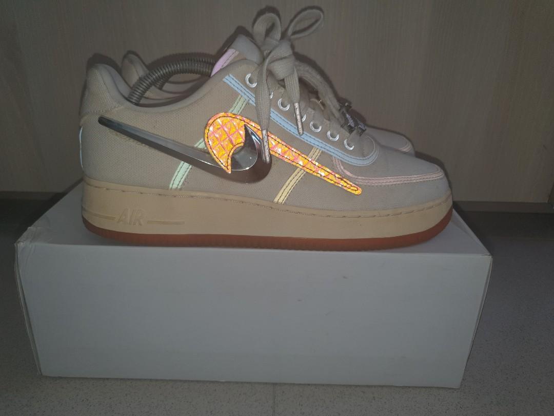 Air force one outlet travis scott sail