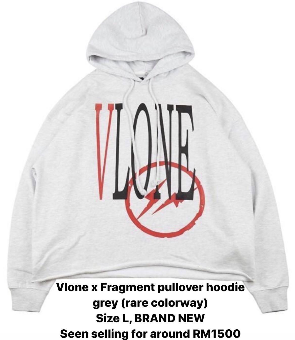 Vlone x fragment best sale hoodie