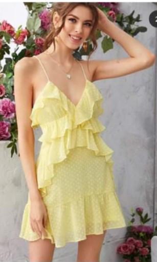 pretty yellow dresses