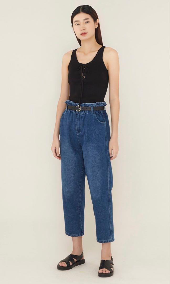 Cinched waist jeans Clearance