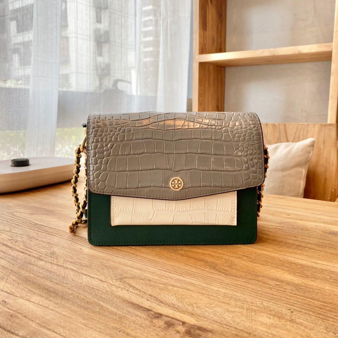 Tory Burch Robinson Mixed Material Series