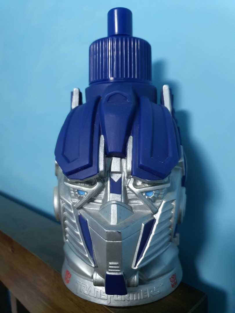 Transformers Optimus Prime Aluminum Water Bottle
