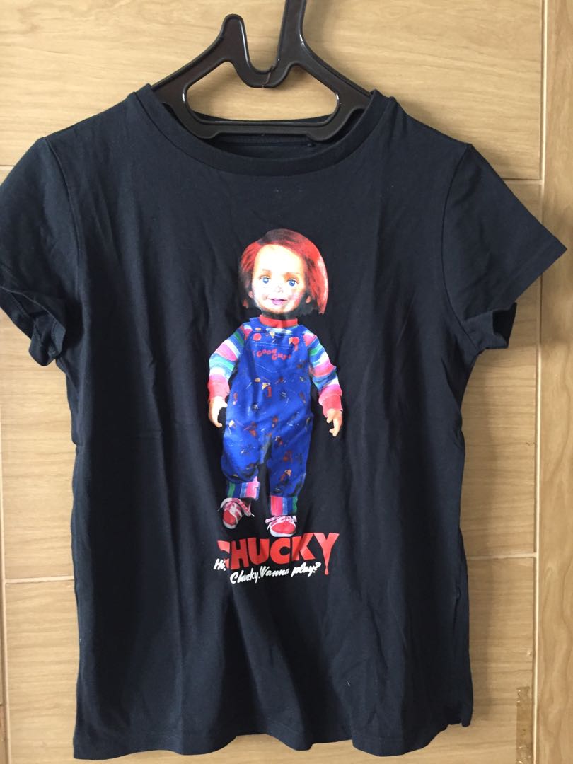 T-shirt Uniqlo - chucky #awalbulan 