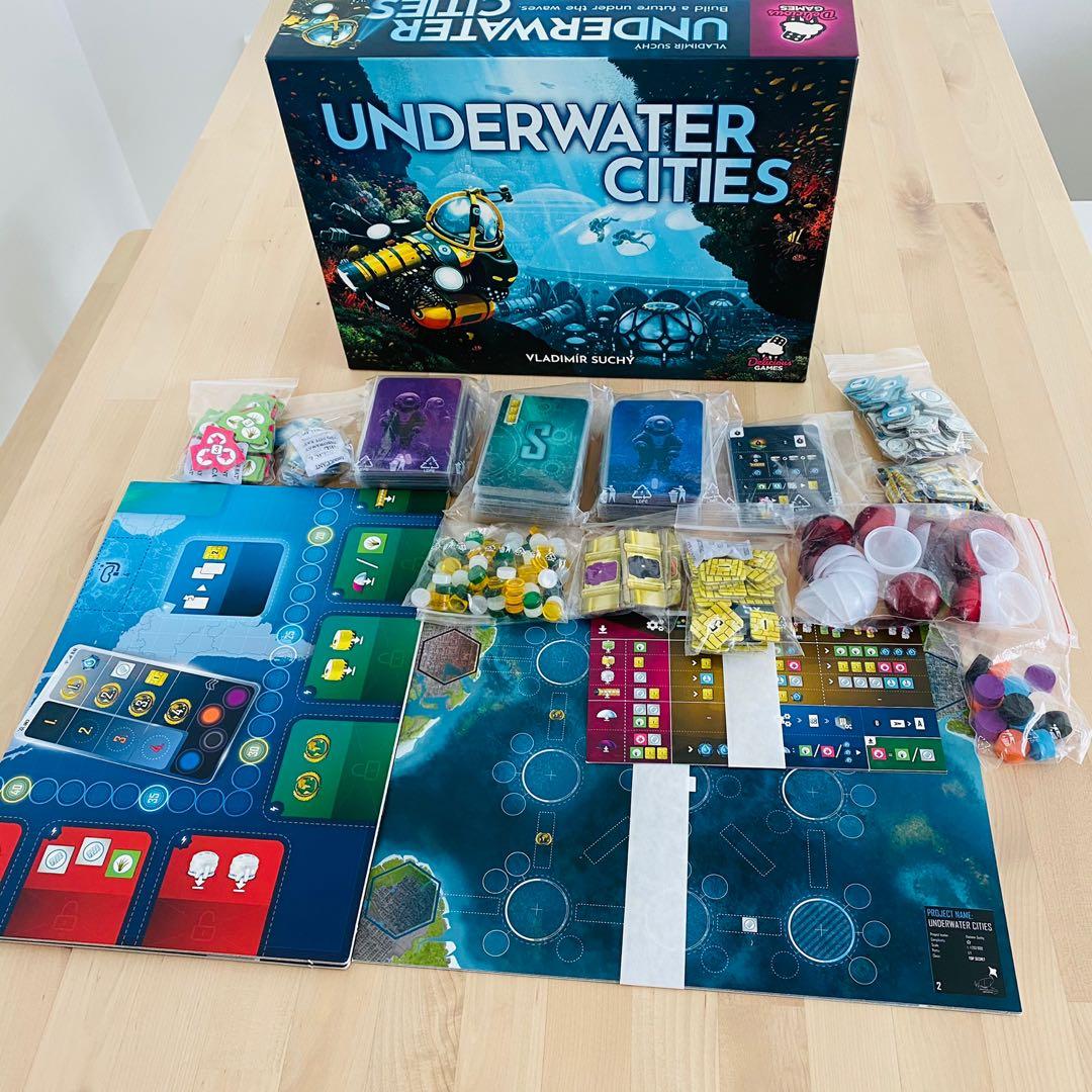 Underwater Cities Board Game, Hobbies & Toys, Toys & Games on Carousell