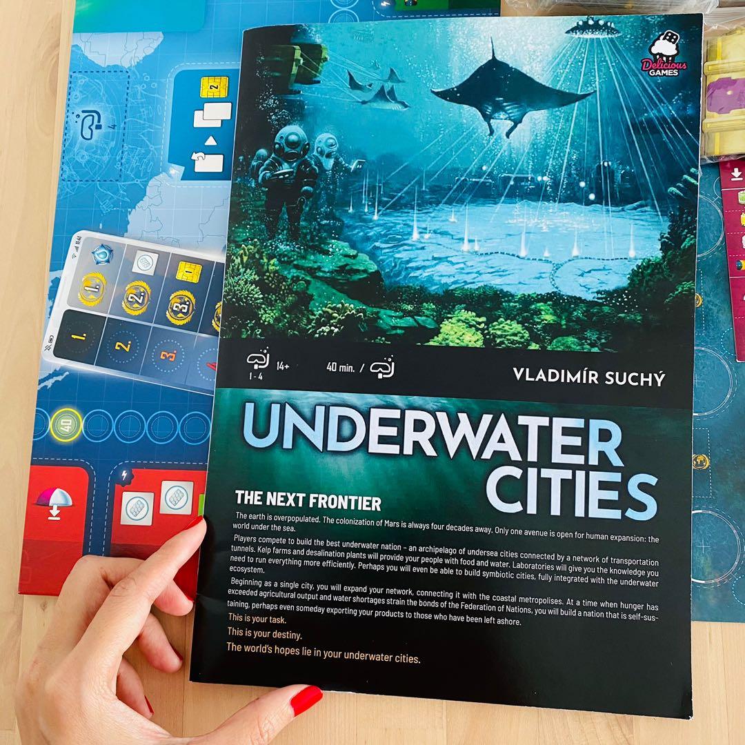 Underwater Cities Board Game, Hobbies & Toys, Toys & Games on Carousell